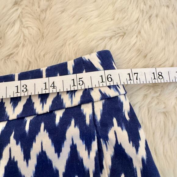 J. Crew Zigzag Ikat Stretch Chino Shorts 6 - Picture 10 of 12
